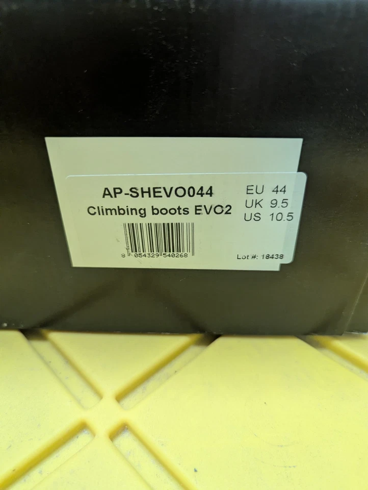 Botas de Escalada EVO 2 para Arboristas, Resistentes al Agua 10.5 Negras Foto 4 de 4