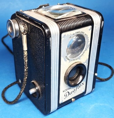 Kodak Duaflex II Analog TLR Reflex Kamera BOX KAMERA 6x6 120 Rollfilm London