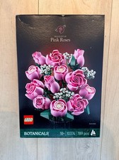 LEGO 10374 Pink Roses Bouquet Botanicals Gift for Her Home Decor Flowers New