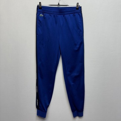 Lacoste Sport Men Track Jogger Pants Sweatpants Size Medium FR 4 Blue C101 -8