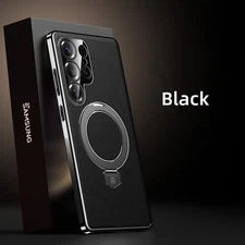 Magnetic Vegen Leather 360 Stand Back Case For Samsung Galaxy S25 S24 S23 Ultra