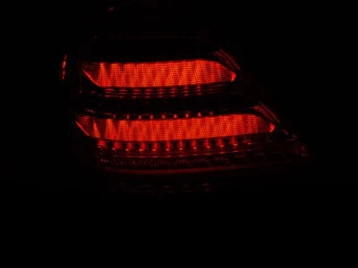 Luces traseras LED rojo blanco para MERCEDES CLASE C W203 BERLINA 2000-2002 2003 2004 Foto 2 de 4