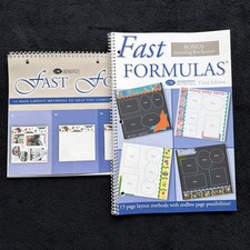 Creative Memories Lot Of 2 Fast Formulas Scrapbook Page Layout Idea Books