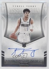 2020-21 Panini Tyrell Terry #PSA-TTE Auto 0so2