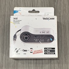 Tascam iXZ Mic & Guitar Audio Interface for i...