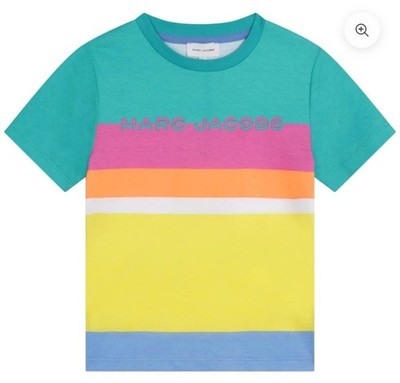 Marc Jacobs Kids Boys Girls Unisex Multicolor Short Sleeves T-Shirt Tee Top 12