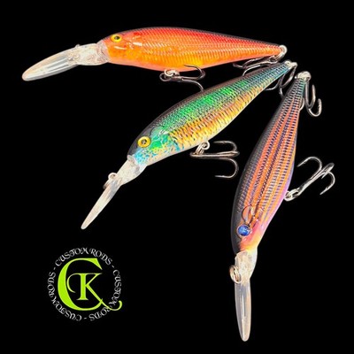 3x Twitchbait 8,5cm Swimbait Wobbler Crankbait Kunstköder Zander Barsch Hecht