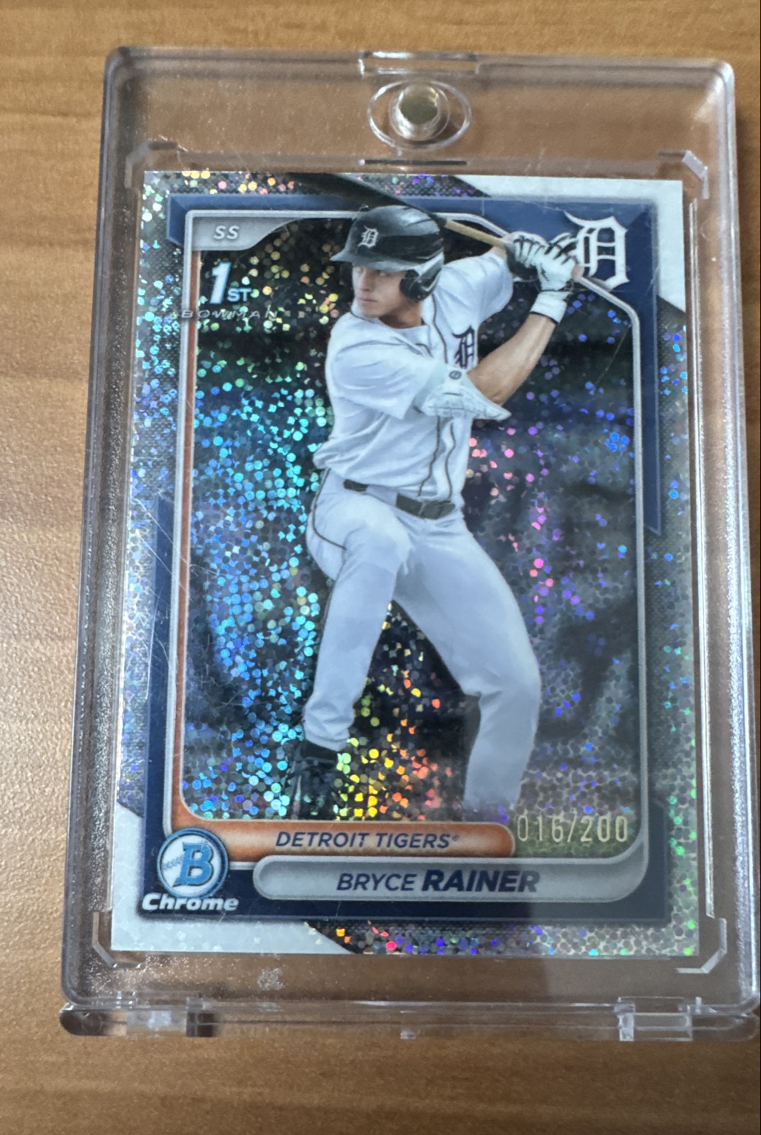 2024 Bowman Draft - Chrome Bryce Rainer #BDC-86 Sparkle Refractor /200 (RC)
