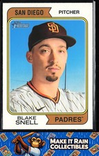 Blake Snell 2023 Topps Heritage #342 San Diego Padres Baseball
