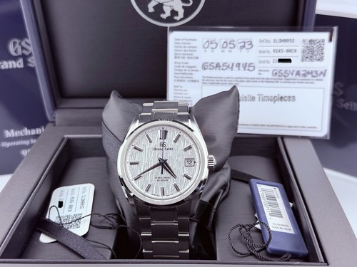Grand Seiko Evolution 9 SLGH005 White Birch Dial 40mm Stainless Steel Box Papers