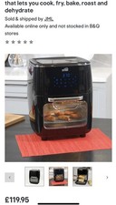 12L AIR  RYER OVEN 4IN 1ROTISSERIE,AIRFRYER ,COOK,FRY,ROAST,BAKE NO OIL
