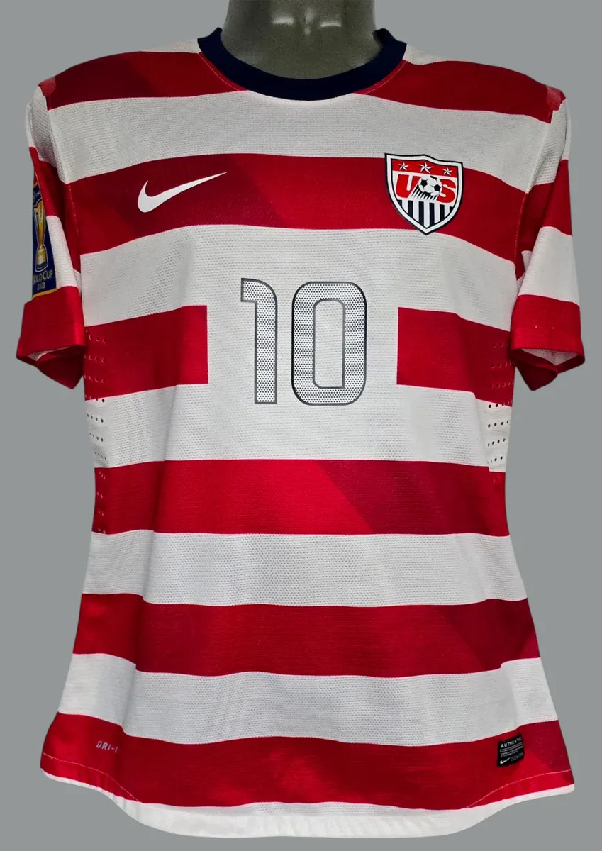 NIKE TEAM USA SOCCER GOLD CUP 2013 WALDO L DONOVAN AUTHENTIC PLAYER JERSEY SHIRT