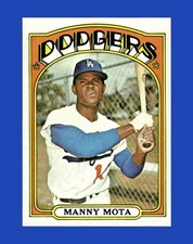 1972 Topps Set-Break #596 Manny Mota NM-MT OR BETTER *GMCARDS*