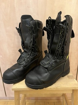 Haix Feuerwehrstiefel Fireflash Gamma mit Schnittschutz, Gr. 44