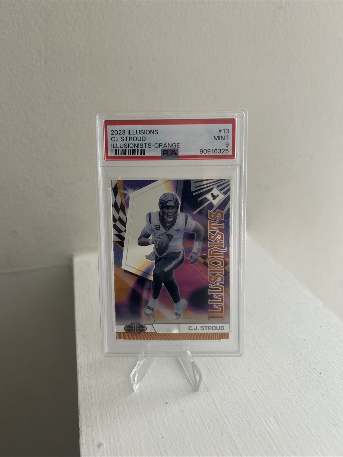 2023 Panini Illusions - Illusionists Orange C.J. Stroud #13 (RC) Houston Texans