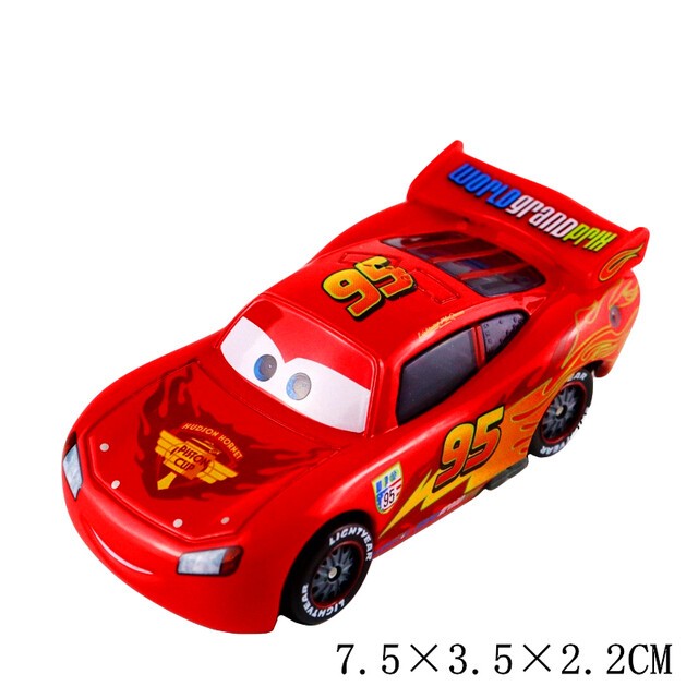 S 3 Mack Lightning Mcqueen Chick Hick King Hauler  Diecast T