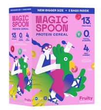 Magic Spoon Fruity Grain-Free Breakfast Cereal, LARGE BOX 1 LB- 16 OZ