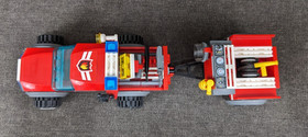 LEGO CITY: Off-Road Fire Rescue (7942) Used, Complete, No box/manual, Retired