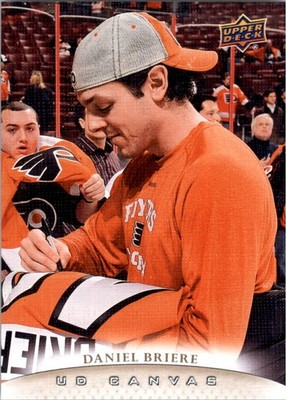 2011-12 Upper Deck Canvas #C61 Daniel Briere - HKY