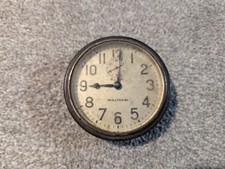 Antique Waltham Dash Clock 1910s Automobile Car For Partsrepair