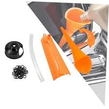  Oil Change Kit for Harley Tool Primary Case Oil Funnel Set w/ 30pcs O Rings