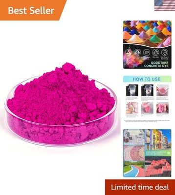 Rose Red Iron Oxide Pigment Powder, Concrete Cement Dye Color for Pastel Tile...