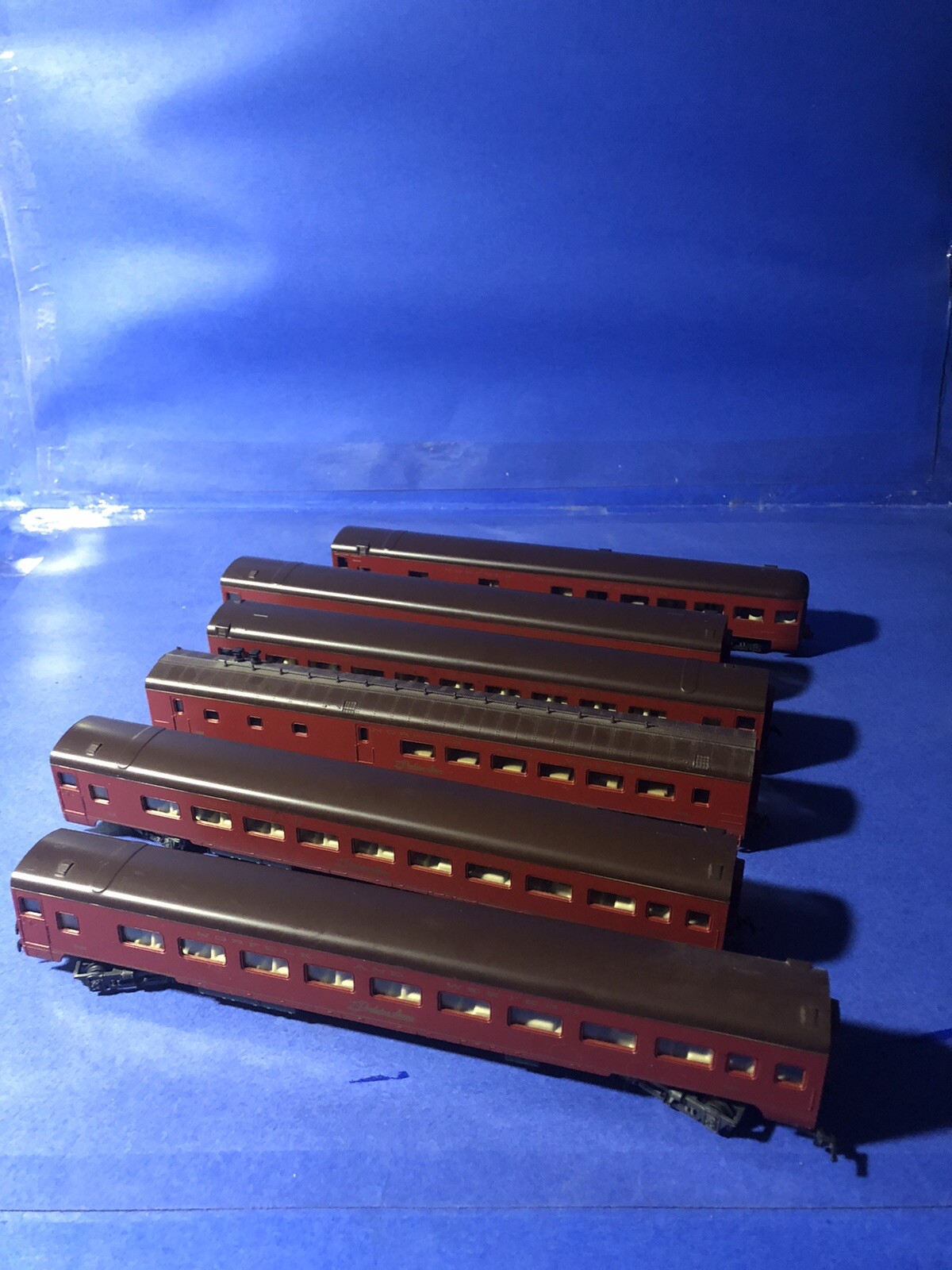 Vintage Rivarossi HO Scale N&W Passenger Car Set (x6) eBay