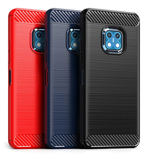 CARBON HÜLLE Für REALME 10 PRO HANDY SCHUTZHÜLLE SLIM CASE SILIKON