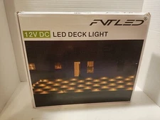 30Pcs LED Deck Step Stair Light Outdoor Landscape Yard Lighting Low Voltage Kit