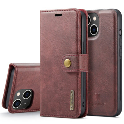 Fr iPhone 16 15 14 13 12 11 Pro Max XR 8 SE Removable Case Magnetic Wallet Cover