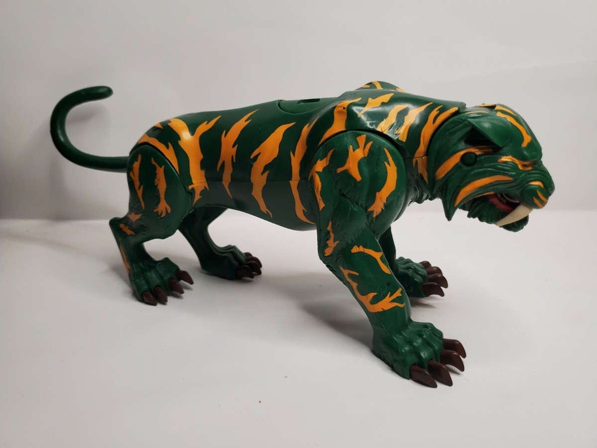 ゲーム・おもちゃ・グッズ Tiger of heman figure 2001 Battle Cat Action Figure He Man Mattel MOTU Heroic