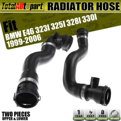 2x Radiator Hoser Kit Upper & Lower for BMW E46 323i 325i 328i 330i 323Ci 325Ci