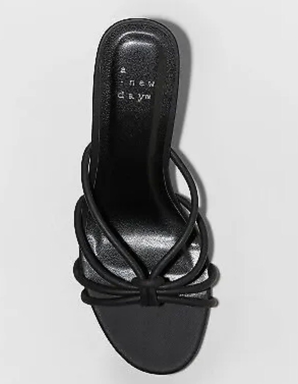 Women's Lady Mule Heels Black - A New Day - SIZE 9 | eBay