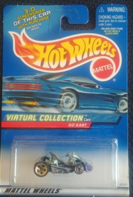 Hot Wheels 1999 Virtual Collection Cars Diecast Go Kart 2000 151 27117 NIB 