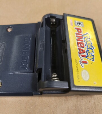 Pokemon Pinball (Nintendo Game Boy Color) Tested Rumble Works, No
