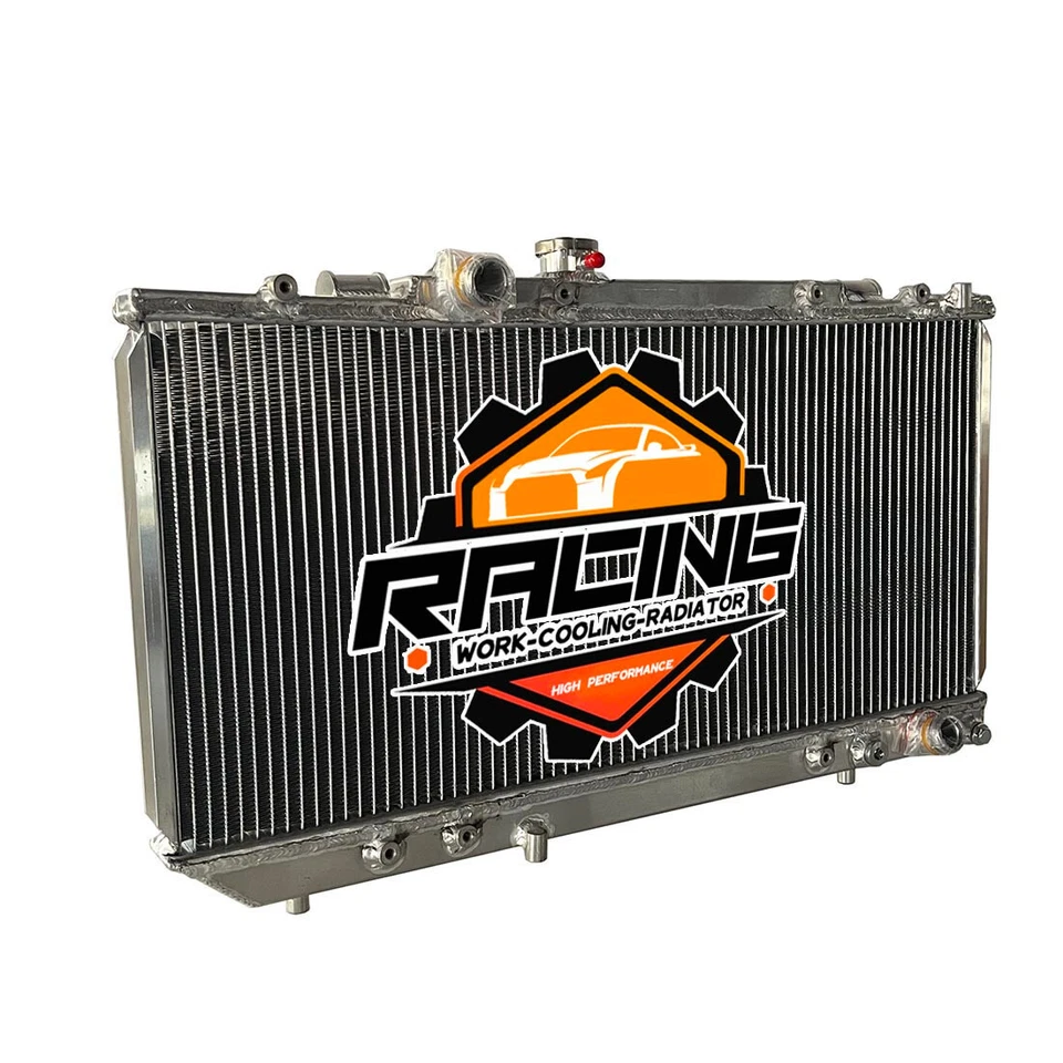 Полностью алюминиевый радиатор для 1990-1993 Toyota Celica GT GTS 1174 MT 1991 1992 1993 - Изображение 2 из 4