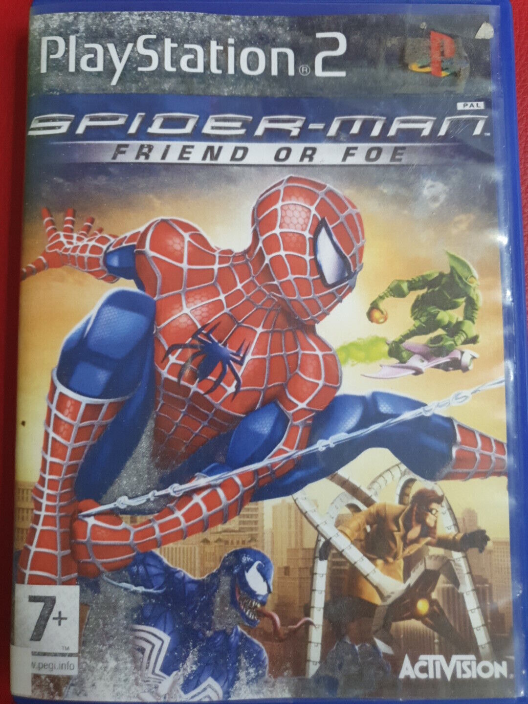 spider-man friend or foe PS2