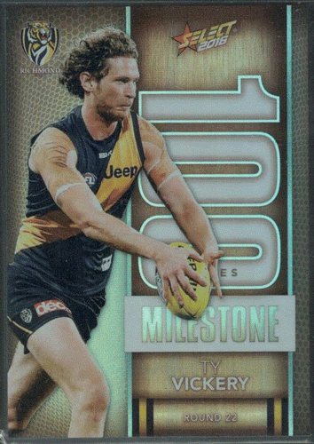 2016 Footy Stars AFL MILESTONE GAMES; Individual Card Sale. - Picture 13 of 17