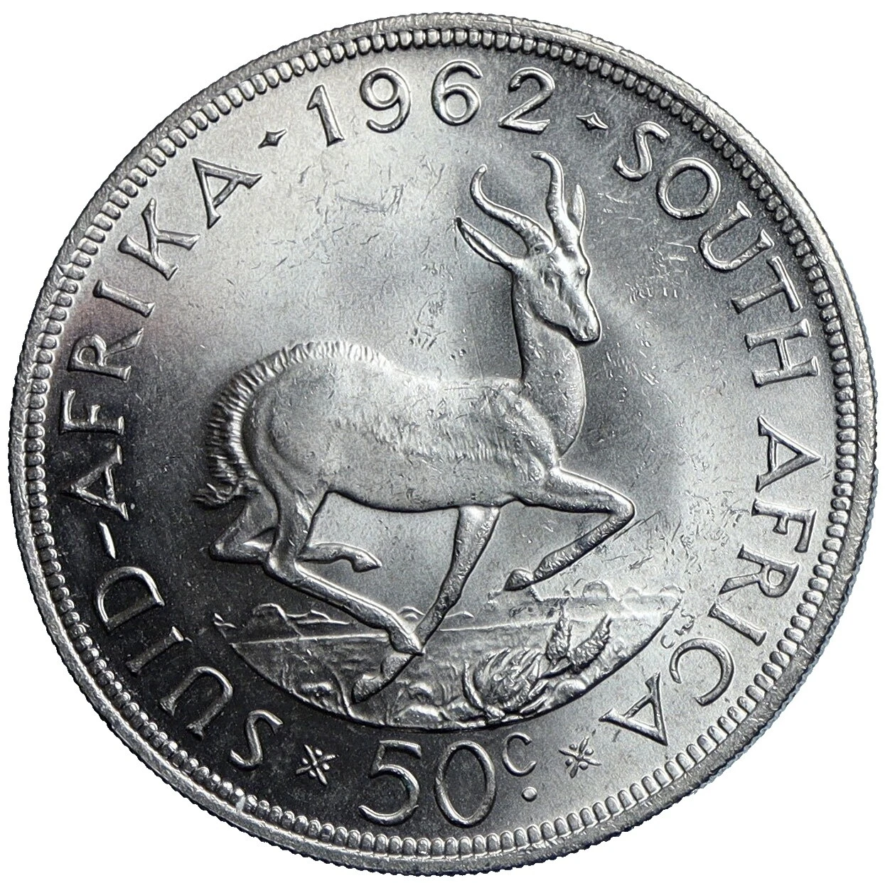 Silver 1962 African Coins