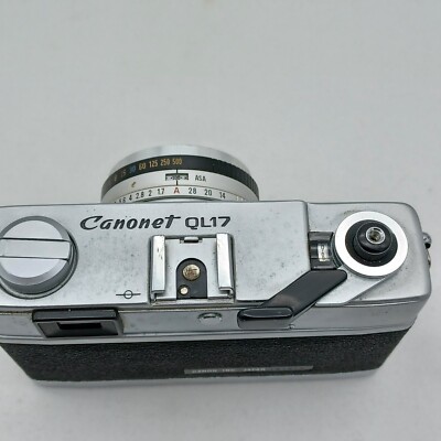 Canon Canonet QL17 Silver Rangefinder 35mm Film Camera | eBay