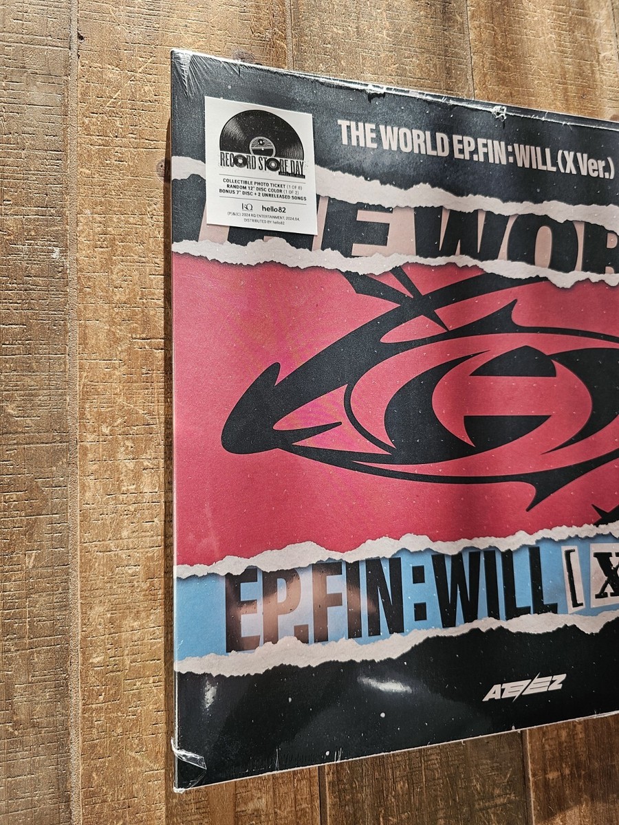 ATEEZ「The World EP. Fin: Will（X Ver.）…」 ATEEZ - THE WORLD EP.FIN : WILL (X Ver.) – Resident Vinyl