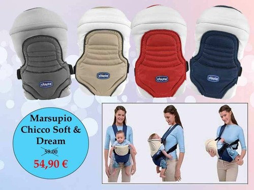 MARSUPIO CHICCO SOFT\u0026DREAM SOFT \u0026 DREAM ROSSO | eBay