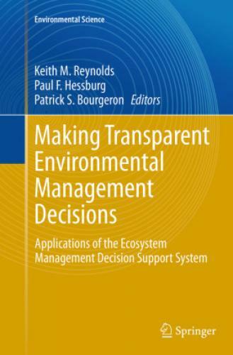 Thumbnail - Making Transparent Environmental Management Decisions Applications Of