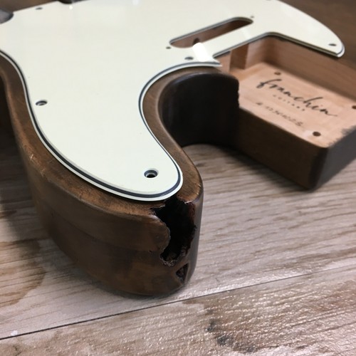 FRANCHIN Mars guitar body WESTERN Rustic Aged Relic natural finish Alder T-type - Imagen 9 de 15