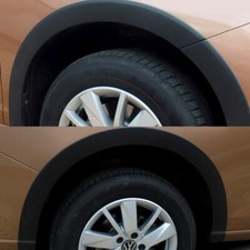 VW Caddy 5 LWB Wheel Arch Trim Set Black GENUINE ACCESSORY