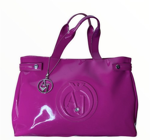 Armani Jeans pink handbag / Tote PVC 