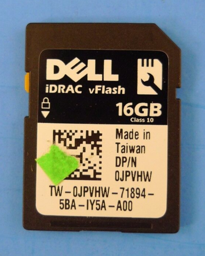 Genuine Dell 16GB iDRAC vFlash Class10 SD Card JPVHW | eBay