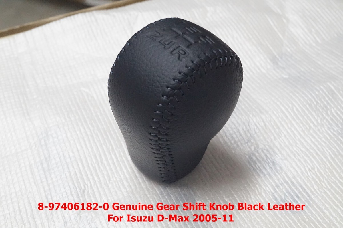 その他 BAK 8-97406182-0 5SPEED BLACK LEATHER GEAR SHIFT KNOB FOR ISUZU
