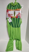 Toddler 3T-4T Cocomelon Baby Melon Halloween Costume Jumpsuit Headpiece New