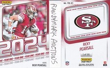 Ricky Pearsall SAN FRANCISCO 49ers 2024 PANINI INSTANT YEAR ONE YO-31 x/181 RC